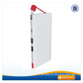 AWC928 For iphone and Android Build in Cable 4 Ports Charger Rohs power bank 11mm Slim Portable Menu Power Bank 10000mah